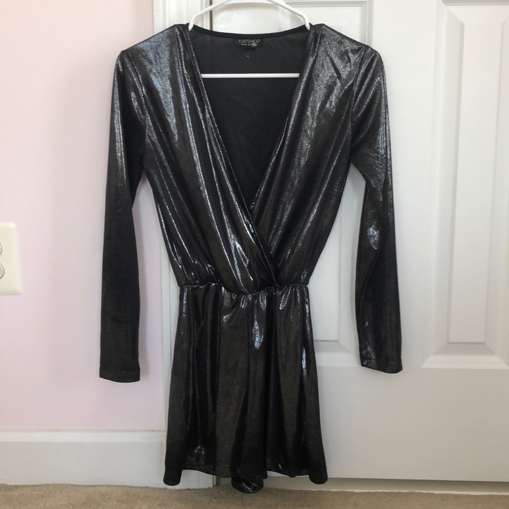Black Topshop Romper